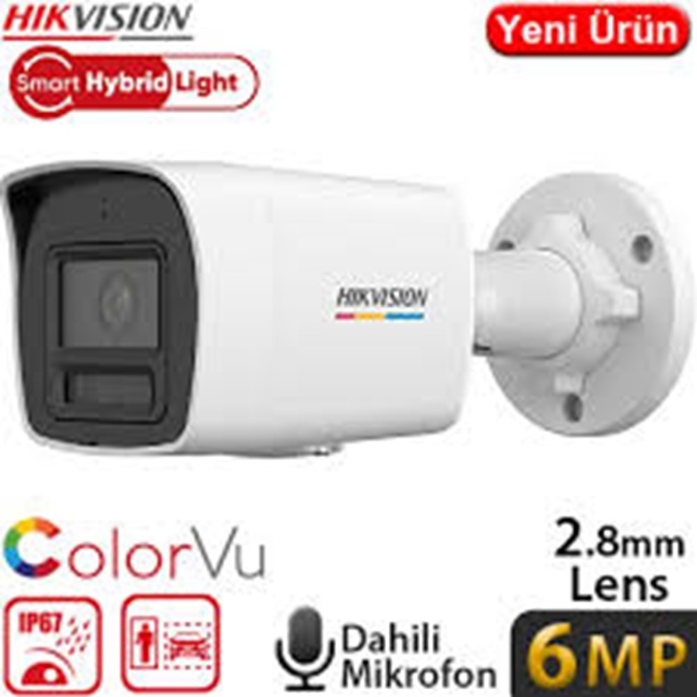 DS-2CD1067G2H-LIUF(Dahili mikrofon)